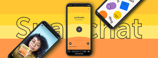 Headspaceとの瞑想が楽しめる初のSnap Miniアプリが登場