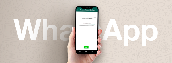 WhatsApp、チャットバックアップのパスワード保護機能を追加計画