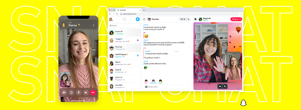 Snap、Snapchatアプリのウェブ版をリリース