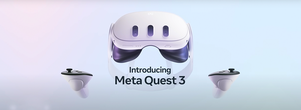 Meta、Quest 3混合現実ヘッドセットを発表