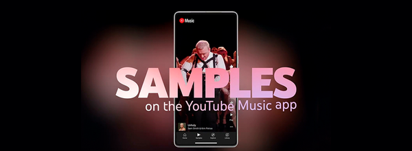 YouTube、音楽発見のためにTikTokのような「Samples」タブをデビュー