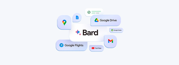 GoogleのBardチャットボットがGmail、Docs、およびDriveとの統合で検索能力を強化