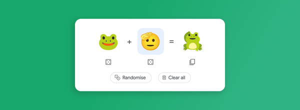 Googleの絵文字マッシュアップメーカーがGoogle検索で利用可能に
