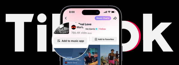 TikTokの最新機能でSpotifyやApple Musicへの直接楽曲保存が可能に