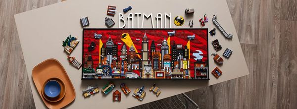 LEGO、バットマン: アニメイテッド・シリーズの壁に取り付け可能なゴッサム・シティのスカイラインセットを発売