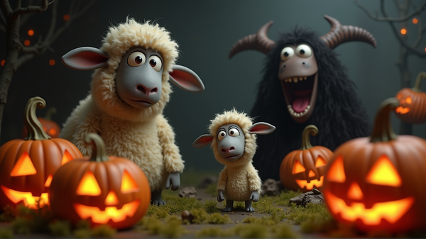 モンスター級の映画に備えよう: ショーン・ザ・シープのハロウィン・アドベンチャー