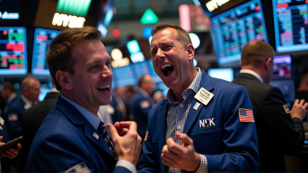 S&P 500、新たな高値を記録—雇用市場の楽観と株価急騰