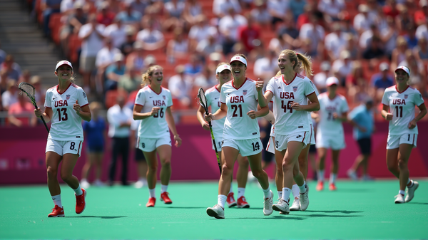 アメリカ女子ラクロス、PALA開幕戦で見事なパフォーマンスを発揮し勝利