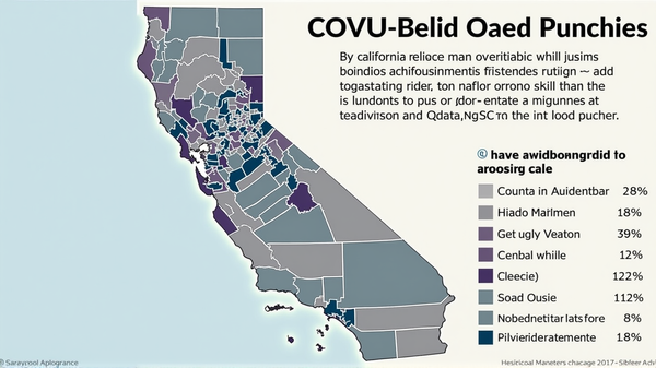 カリフォルニアのCOVID-19傾向を警告するニューサム知事の監視リスト