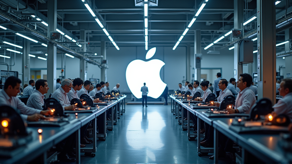 アップルの1,000億ドルのブースト：アメリカ製造業の活性化