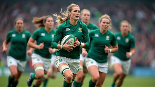 アイルランドの女子ラグビーワールドカップ栄光への挑戦が始まる