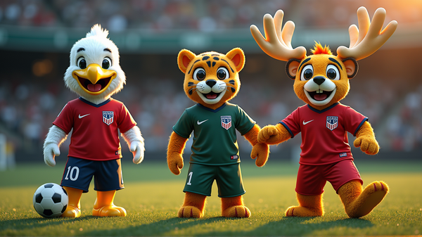 アイコニックなトリオに会おう：2026年FIFAワールドカップのマスコットが発表されました