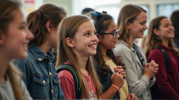 接続の日が新しい学生間の関係を促進
