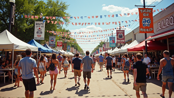 タルサのギャザリングプレイスがルート66センテニアルバッシュを開催！