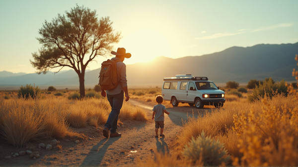 型破りな旅路: 放浪の生活が自閉症の子供をどう育むか