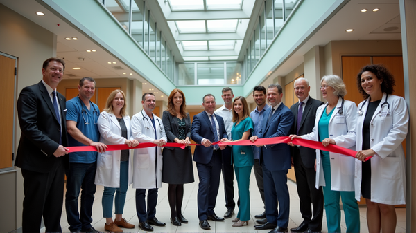 オーシャンサイドの新しい精神医療施設の盛大な開設が精神医療の新章を開く