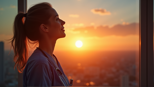 眼球提供によって再生したICU看護師の感動的な旅路