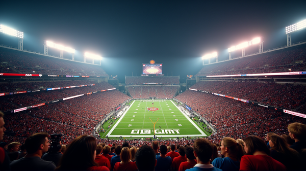 AT&Tスタジアムでの対決: 2025年ビッグ12チャンピオンシップのテキサス工科大学対BYU